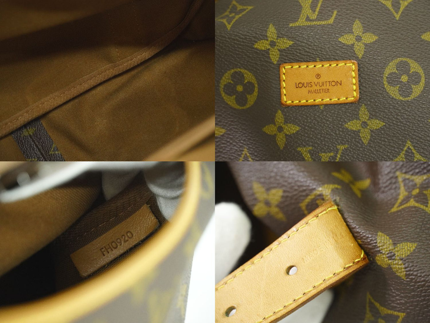 LOUIS VUITTON ソミュール 43 モノグラム ショルダーバッグ M42254