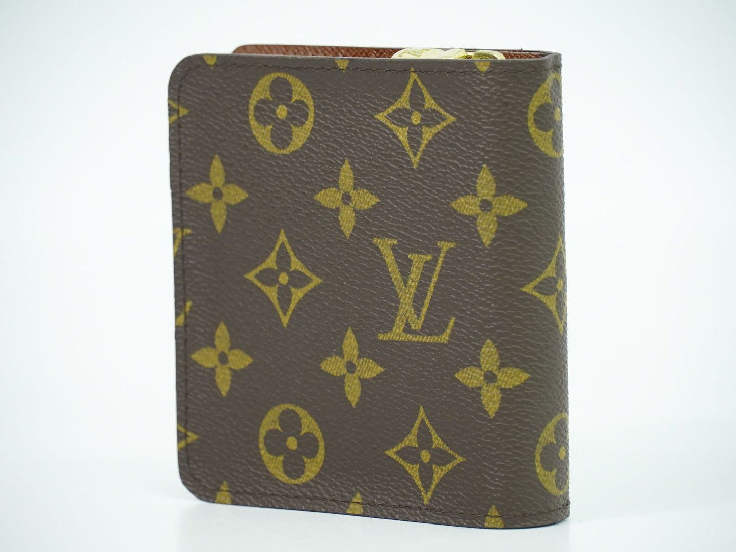 LOUIS VUITTON コンパクトジップ モノグラム 折財布 M61667