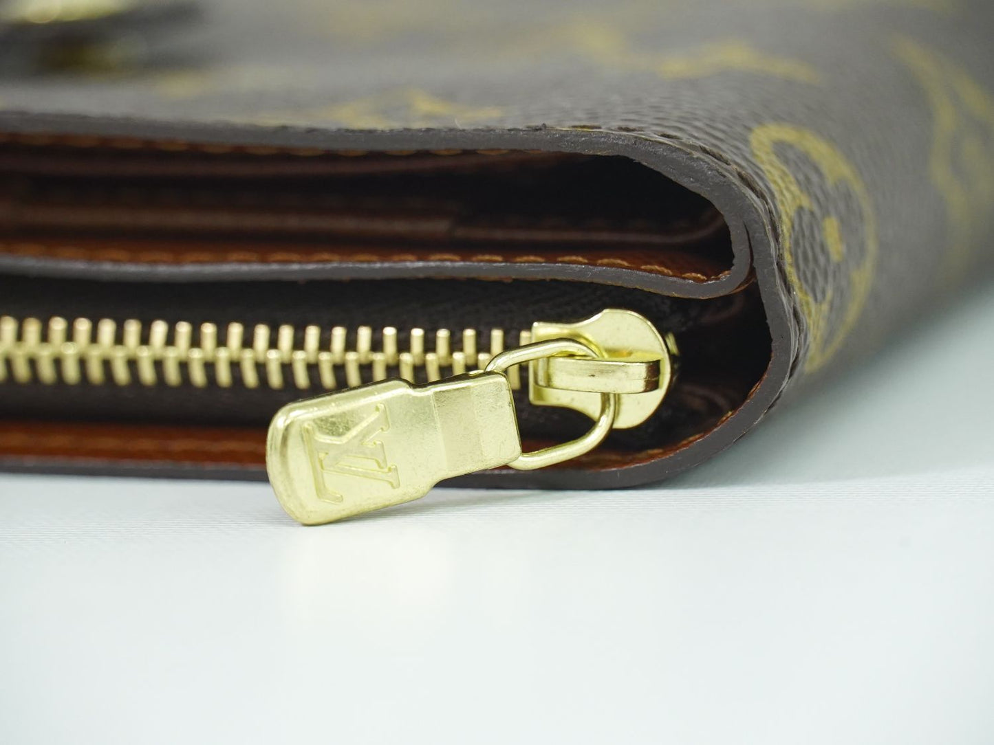 LOUIS VUITTON コンパクトジップ モノグラム 折財布 M61667