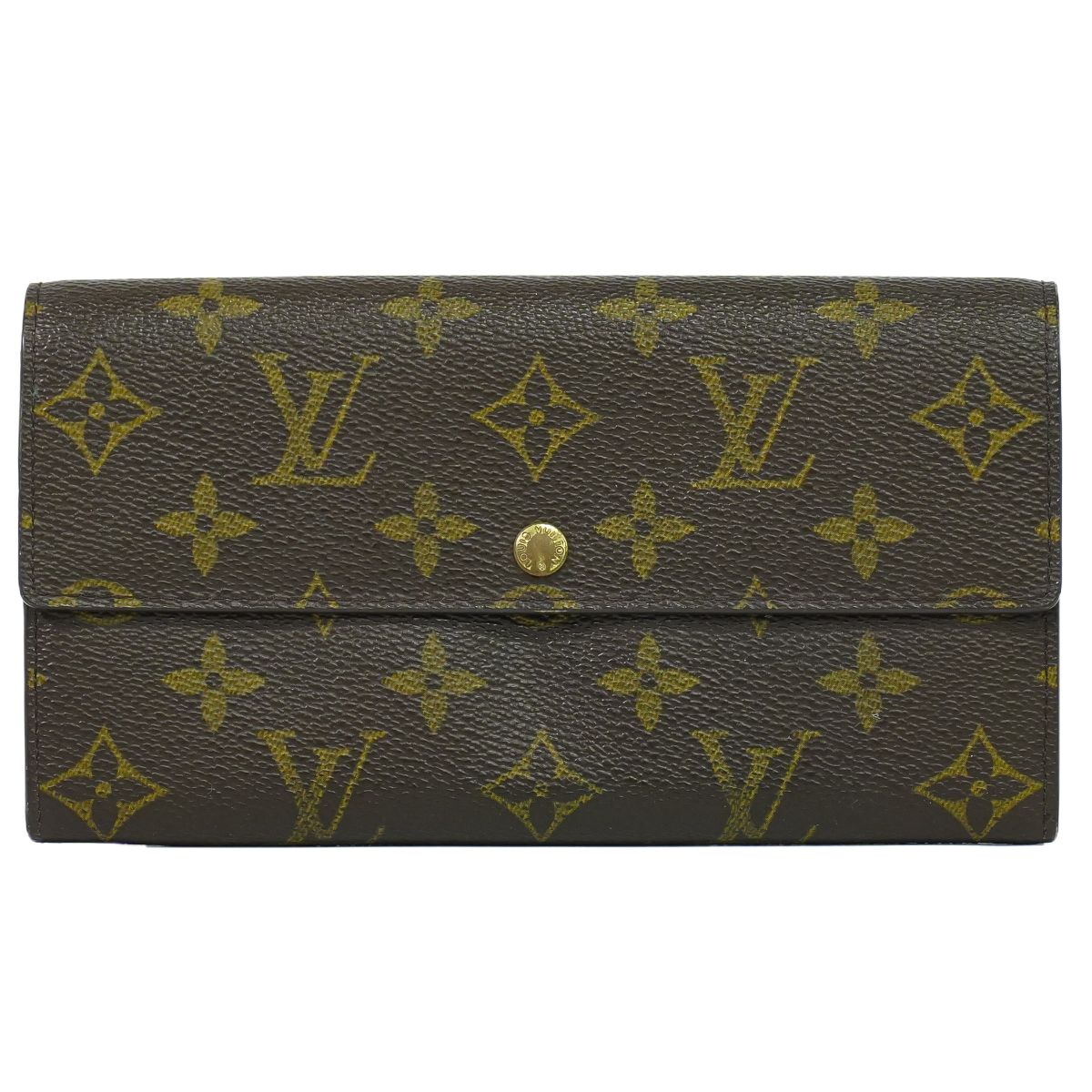 LOUIS VUITTON ポシェットポルトモネ クレディ モノグラム 長財布 M61725