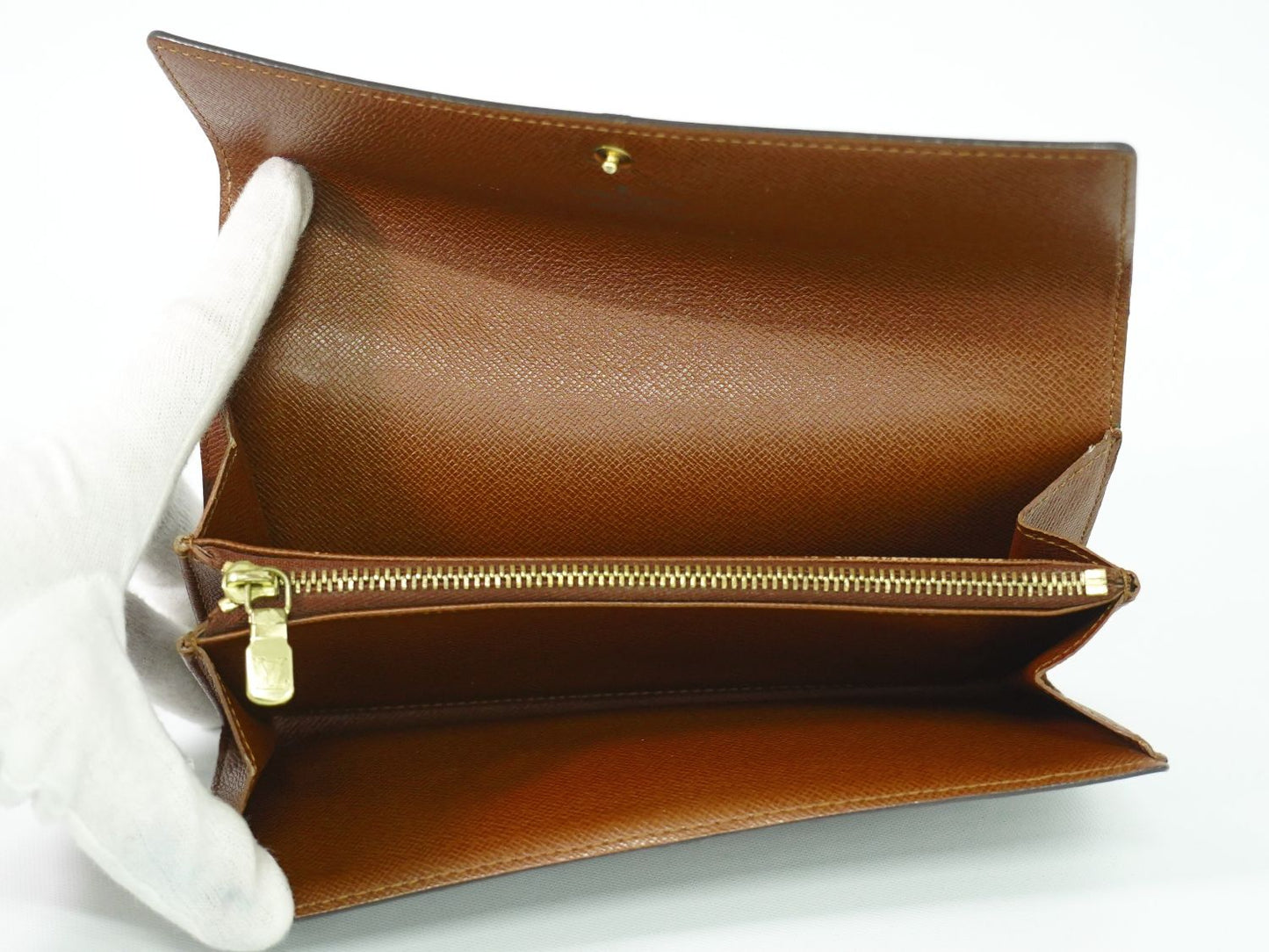 LOUIS VUITTON ポシェットポルトモネ クレディ モノグラム 長財布 M61725