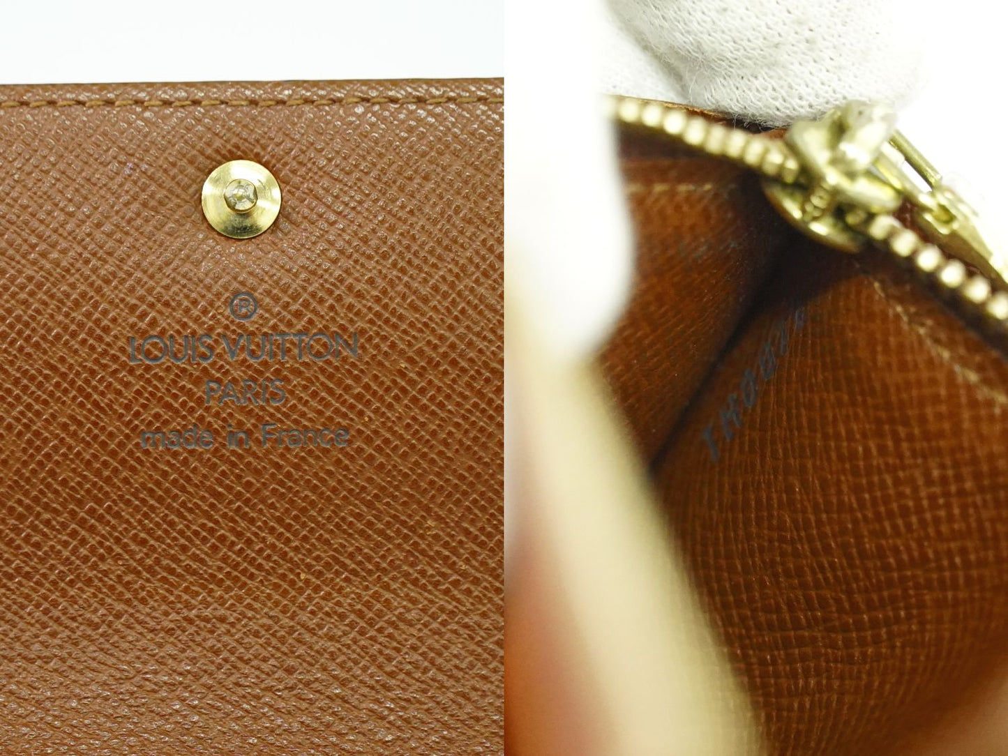 LOUIS VUITTON ポシェットポルトモネ クレディ モノグラム 長財布 M61725