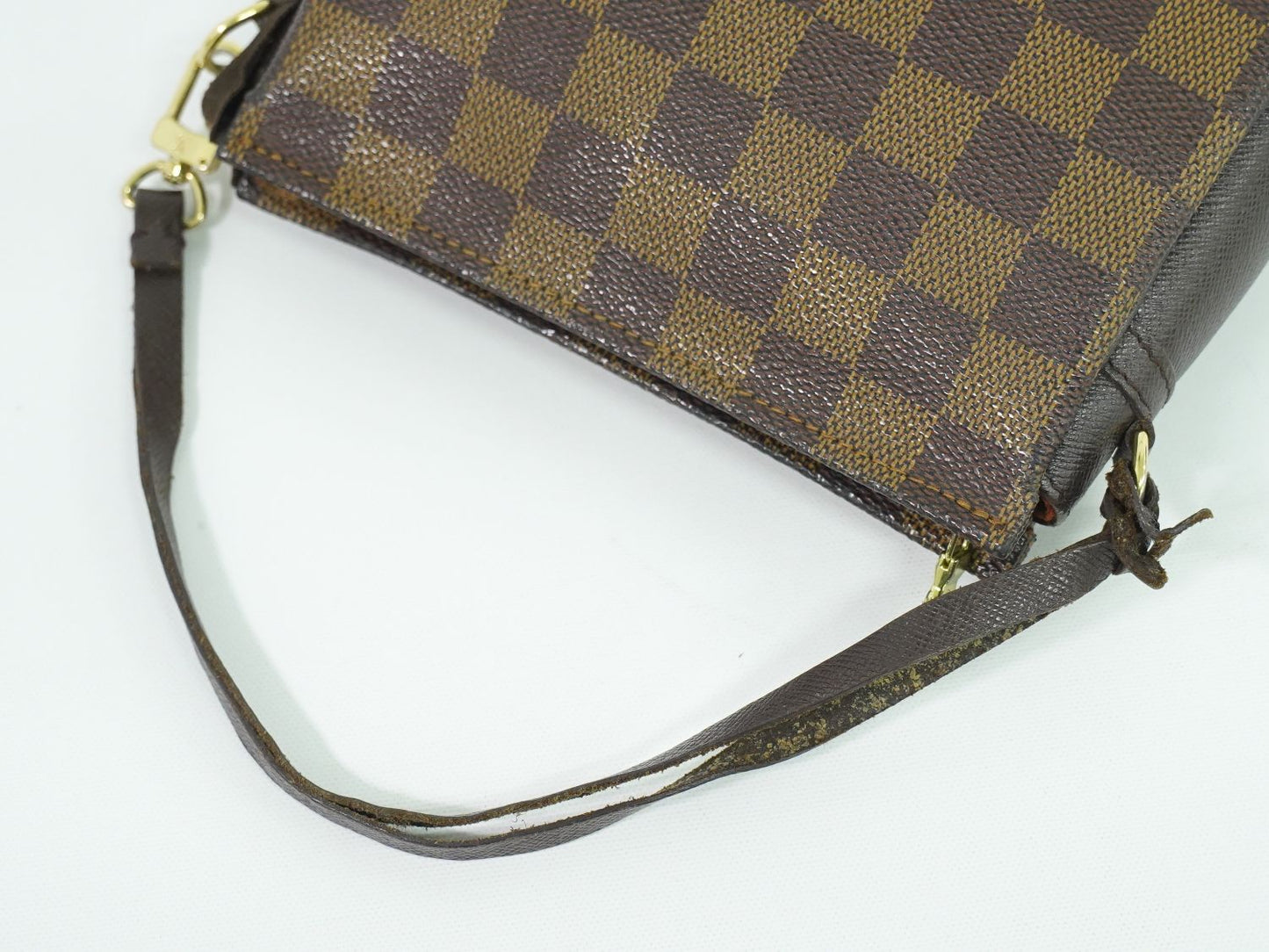 LOUIS VUITTON トゥルースメイクアップ ダミエ エベヌ アクセサリーポーチ N51982