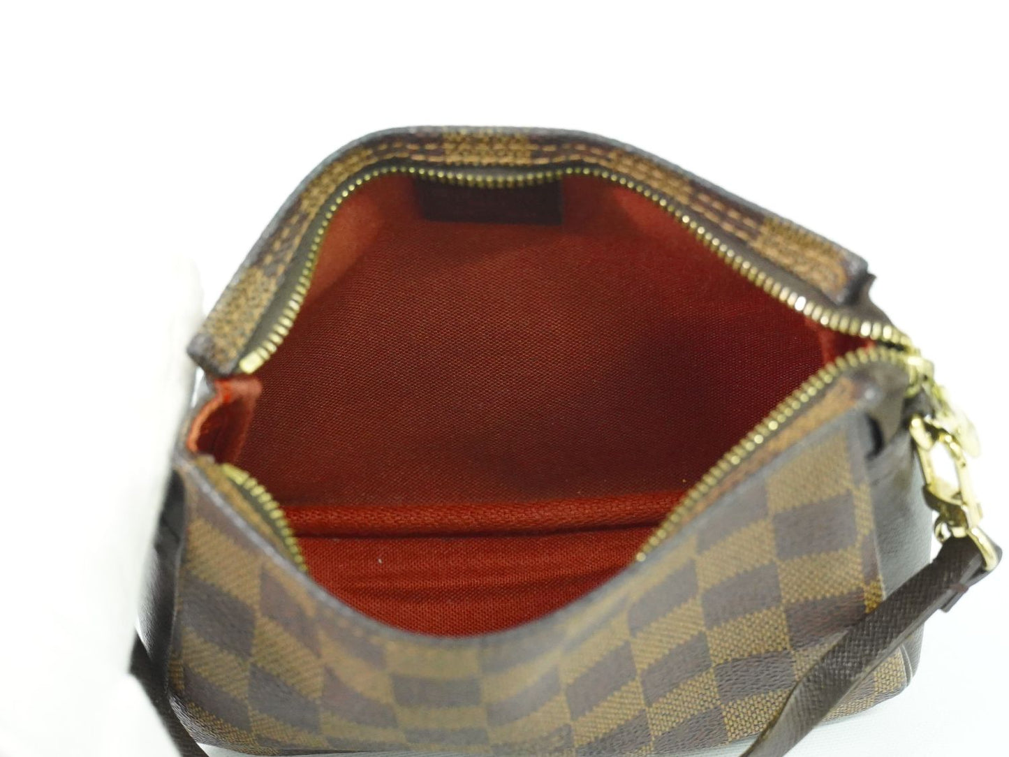LOUIS VUITTON トゥルースメイクアップ ダミエ エベヌ アクセサリーポーチ N51982
