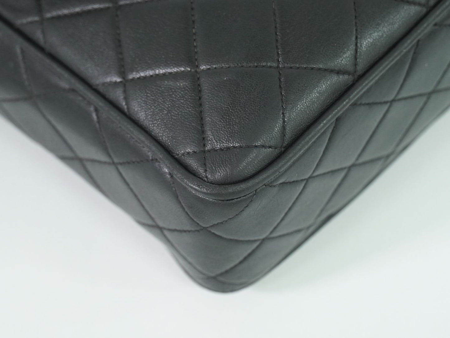 CHANEL ココマーク マトラッセ ショルダーバッグ ブラック