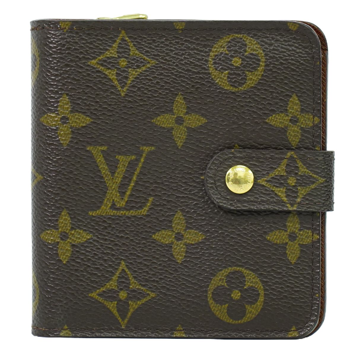 LOUIS VUITTON コンパクトジップ モノグラム コンパクトウォレット M61667