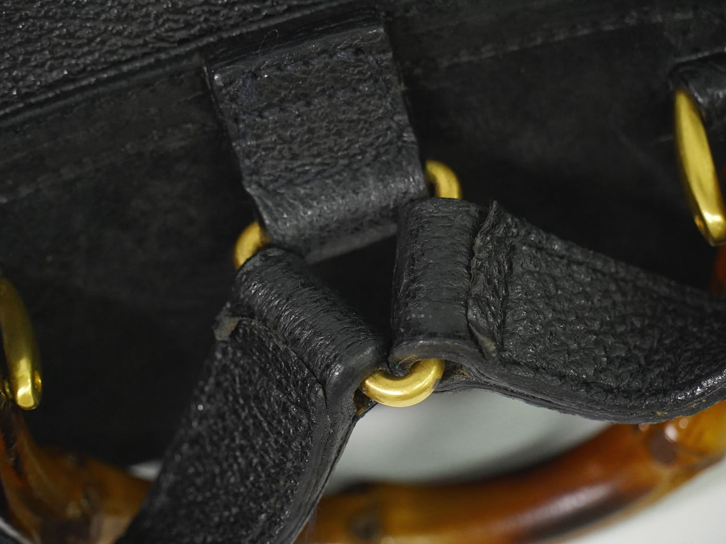 GUCCI バンブー リュックサック ブラック