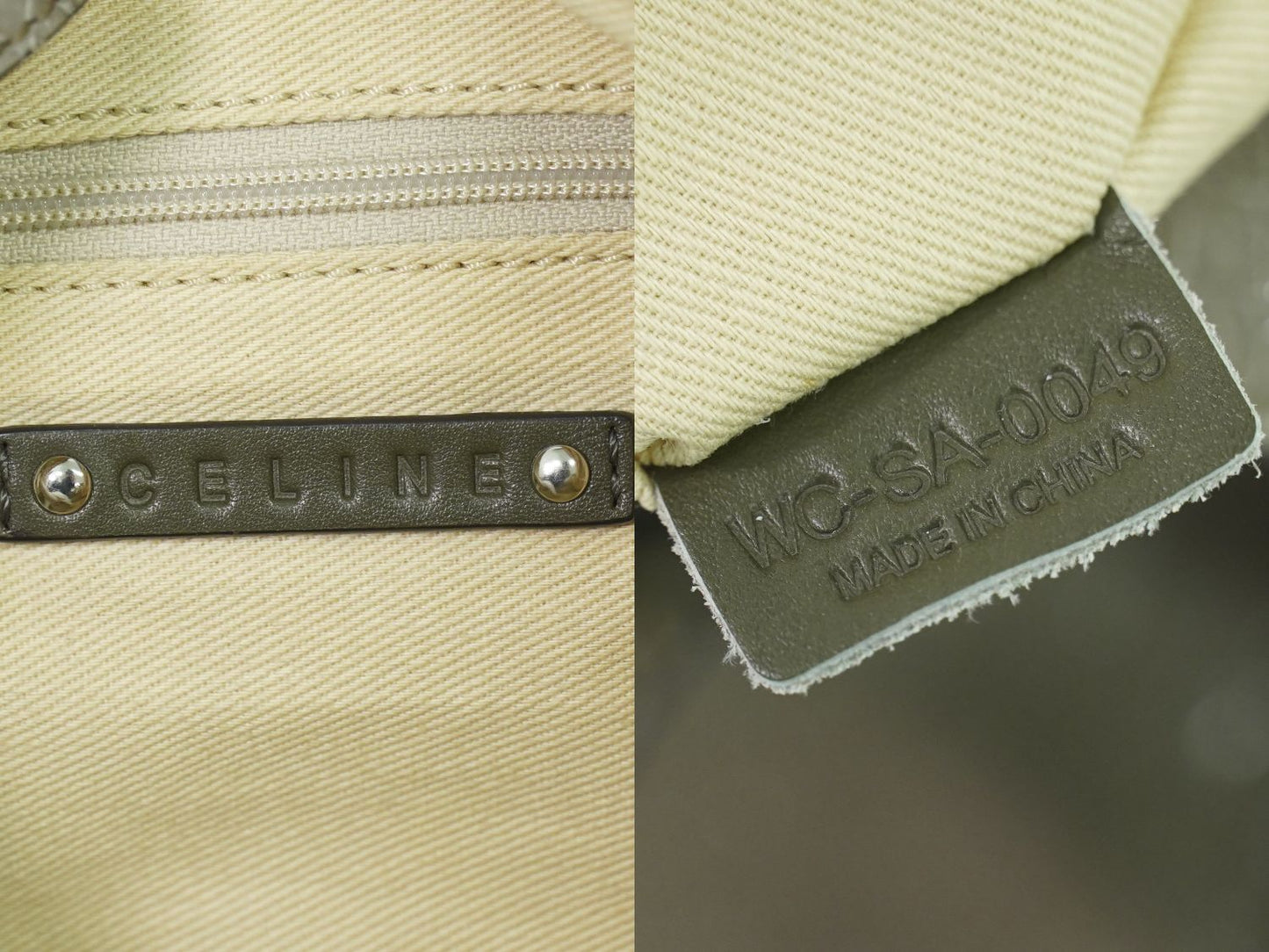 CELINE トートバッグ グレー