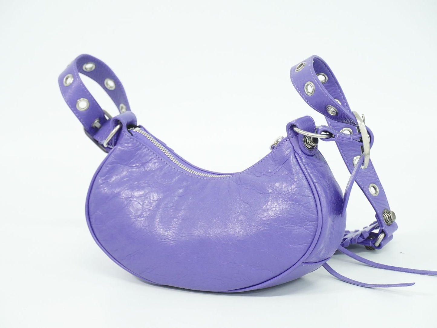 BALENCIAGA ル カゴール ショルダーバッグ パープル 671309