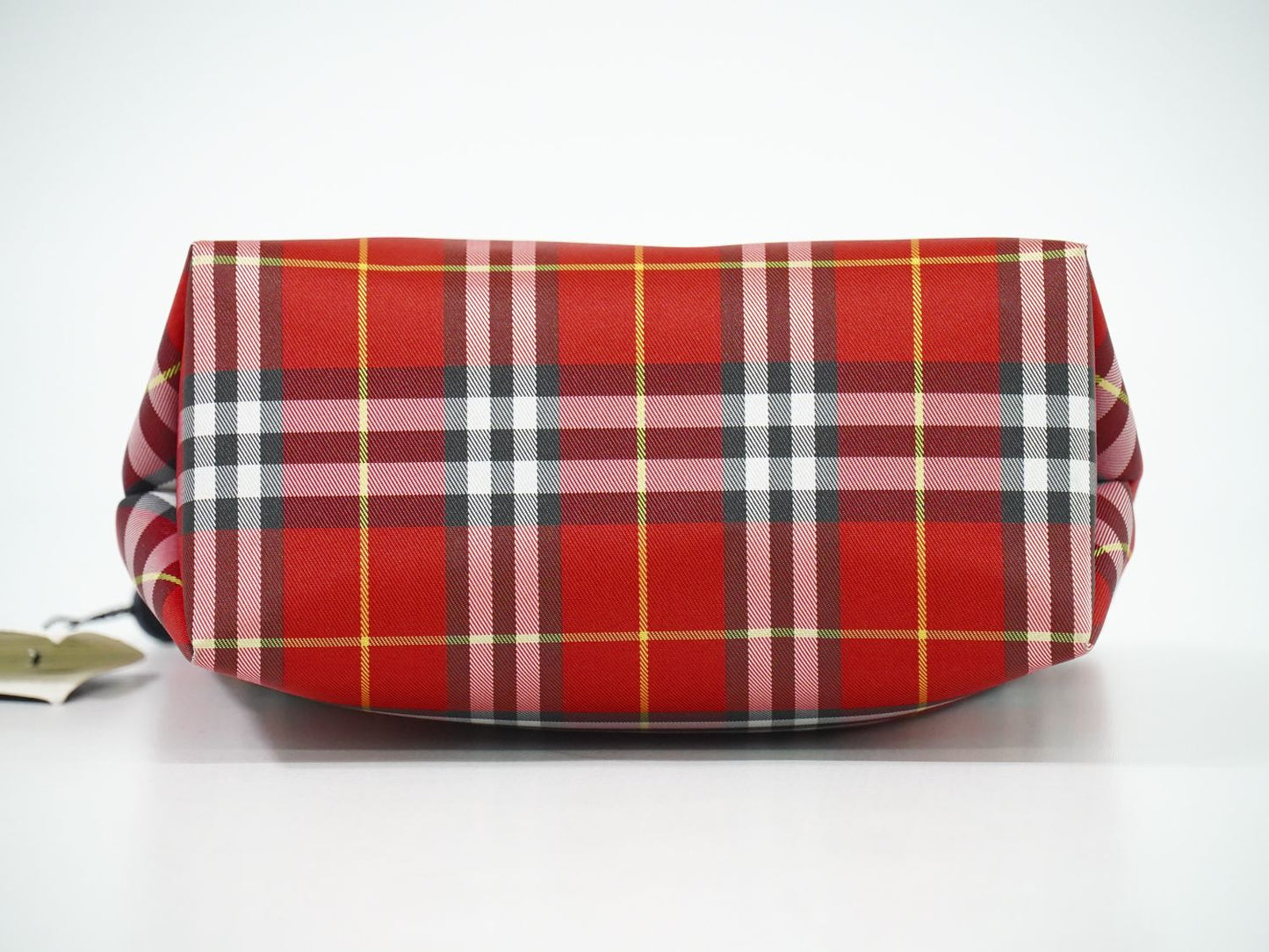 BURBERRY ノバチェック ハンドバッグ レッド