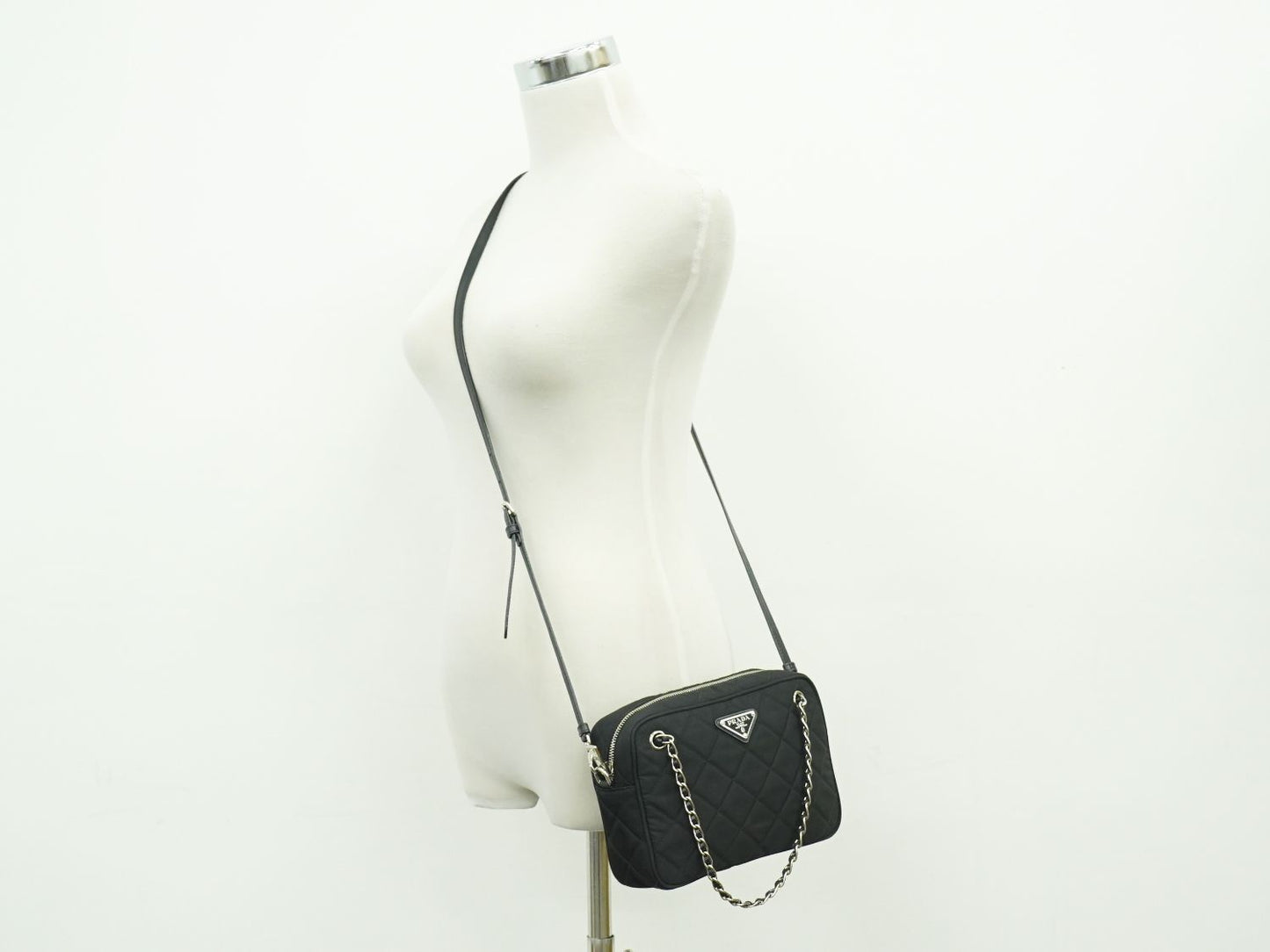 PRADA キルティング 2WAY ブラック