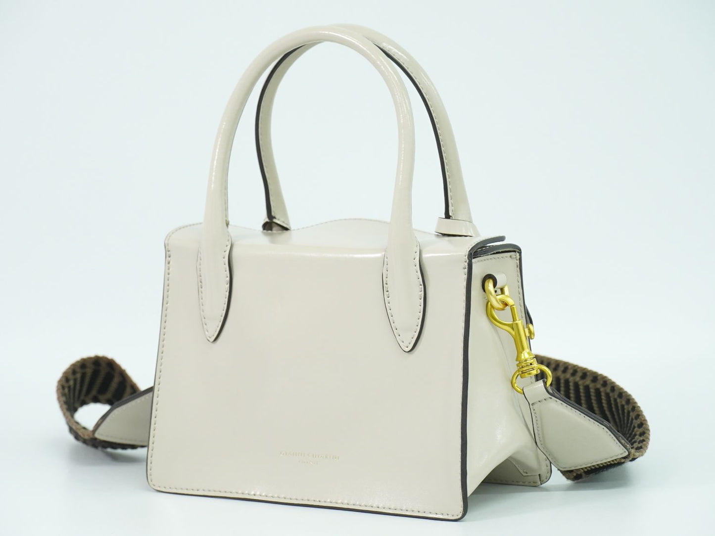 GIANNI CHIARINI 2WAY ショルダーバッグ ベージュ