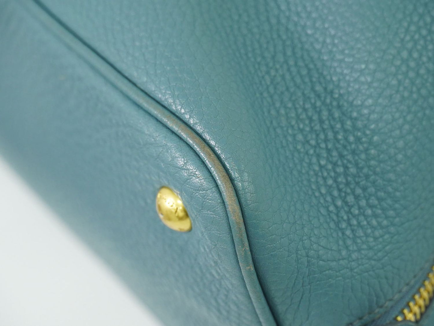 PRADA 2WAY ショルダーバッグ ライトブルー