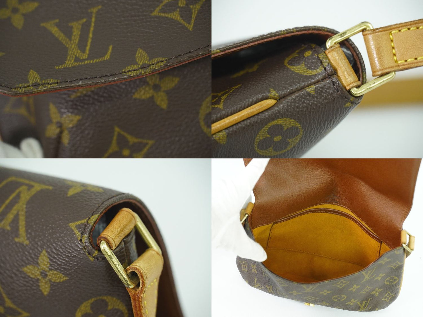 LOUIS VUITTON ミュゼットタンゴ ショート モノグラム ショルダーバッグ M51257