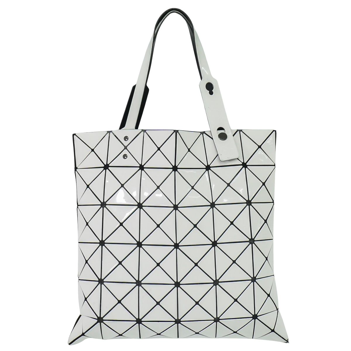BAOBAO ISSEY MIYAKE ルーセント ハンドバッグ ホワイト