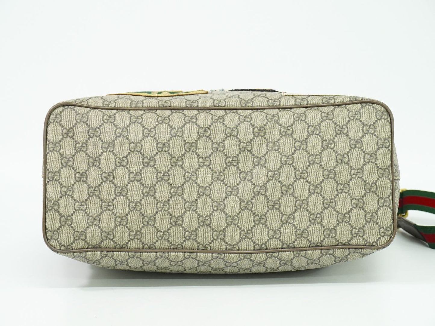 GUCCI クーリエ GGスプリーム 2WAY ショルダーバッグ ベージュ マルチカラー 474085