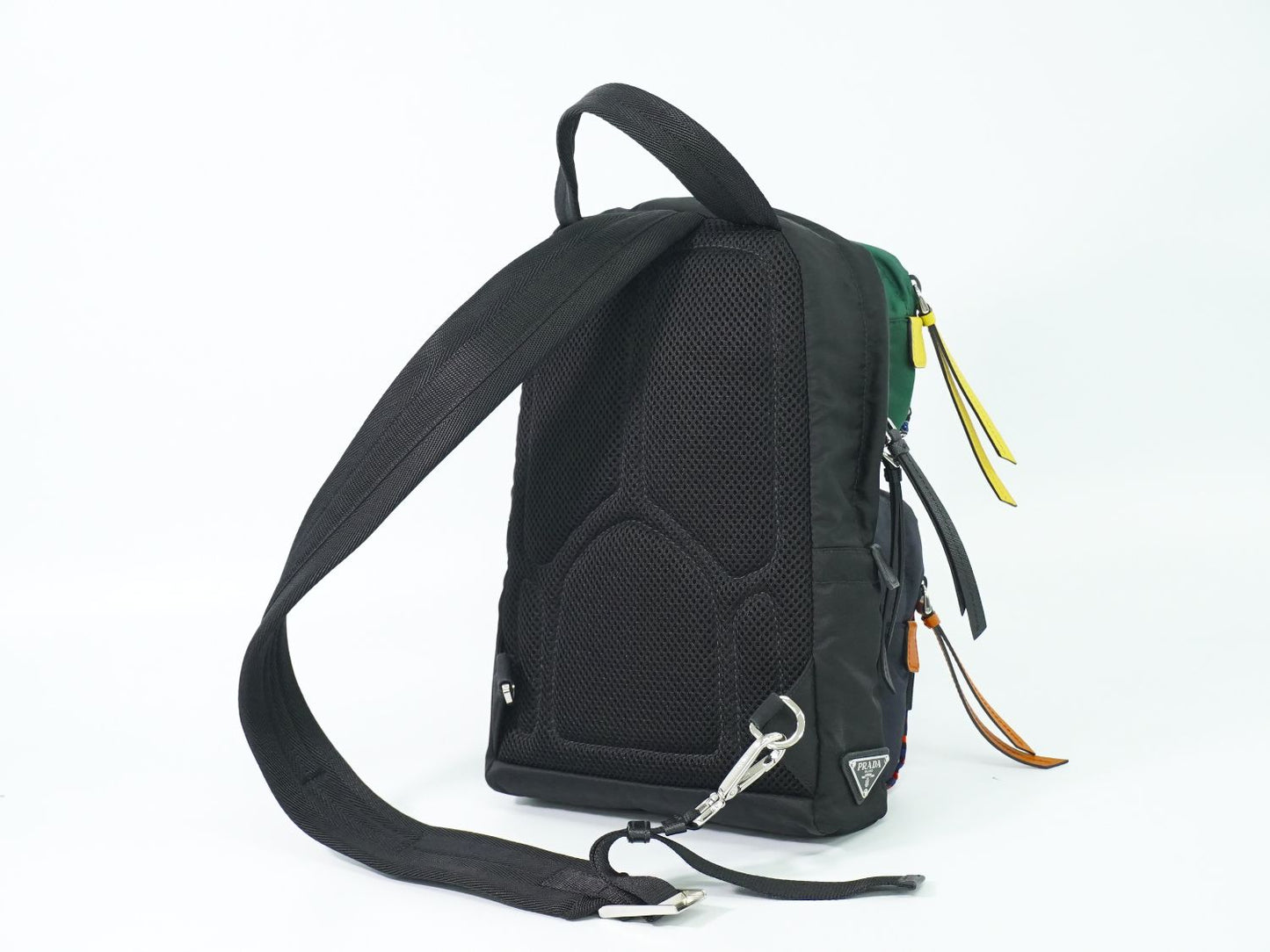 PRADA テスート ボディバッグ ブラック ブルー レッド 2VZ013