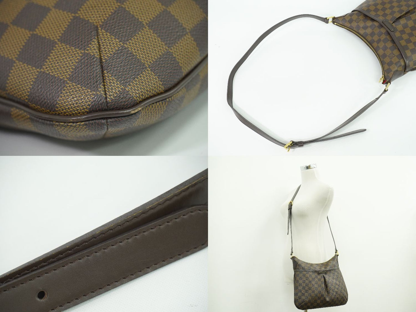 LOUIS VUITTON ブルームズベリ PM ダミエ エベヌ ショルダーバッグ N42251