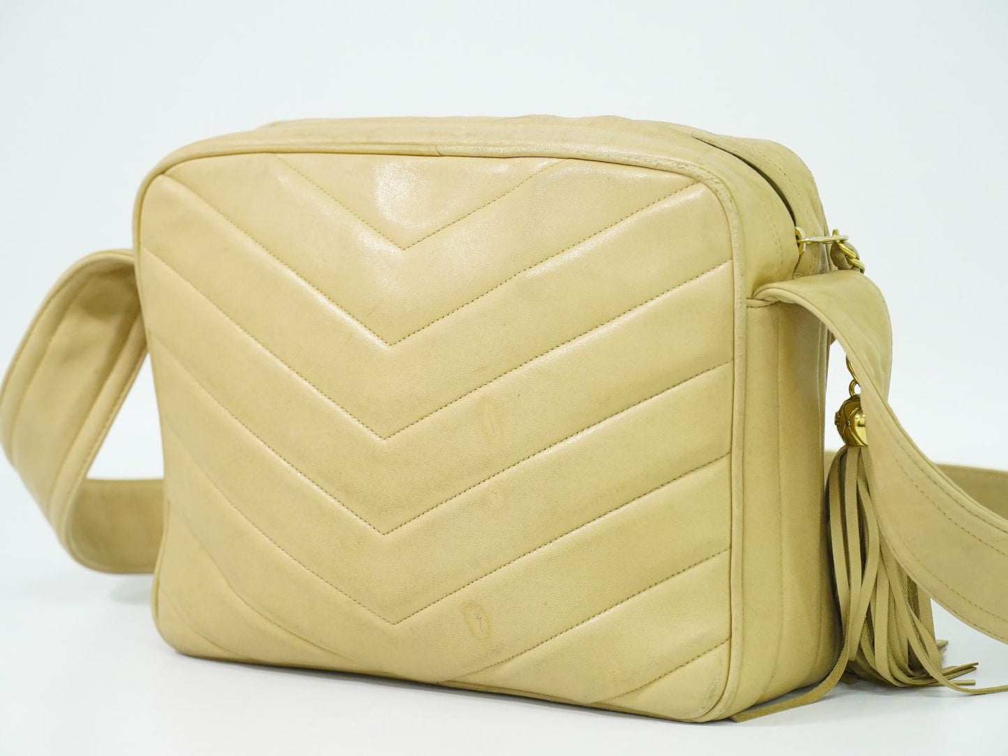 CHANEL ココマーク ショルダーバッグ ベージュ