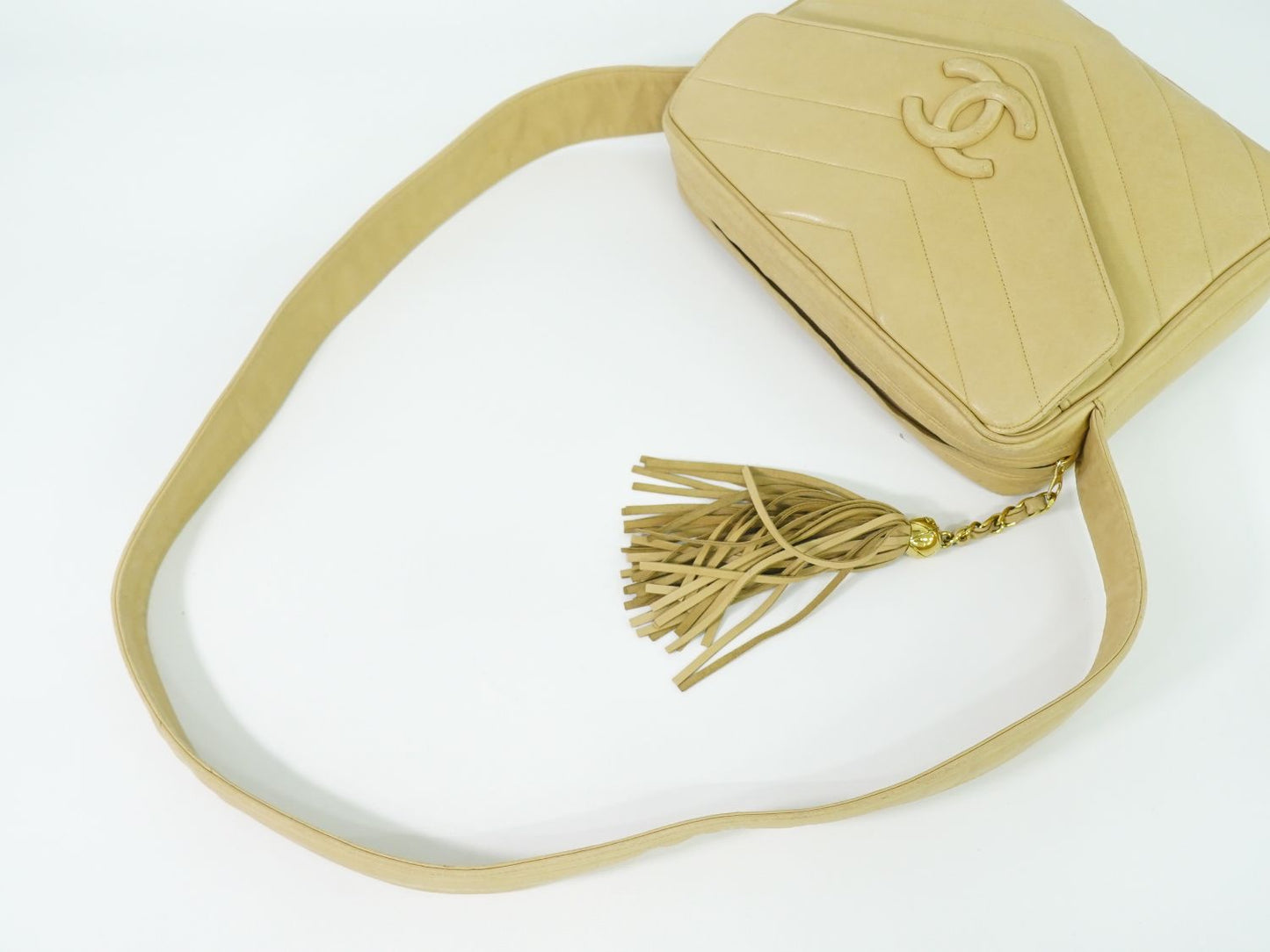 CHANEL ココマーク ショルダーバッグ ベージュ