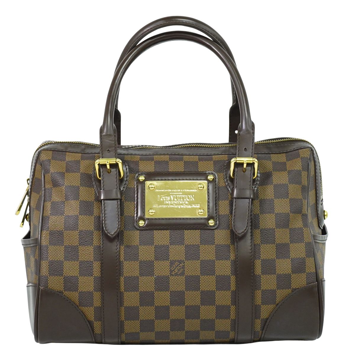 LOUIS VUITTON バークレー ダミエ エベヌ ハンドバッグ N52000