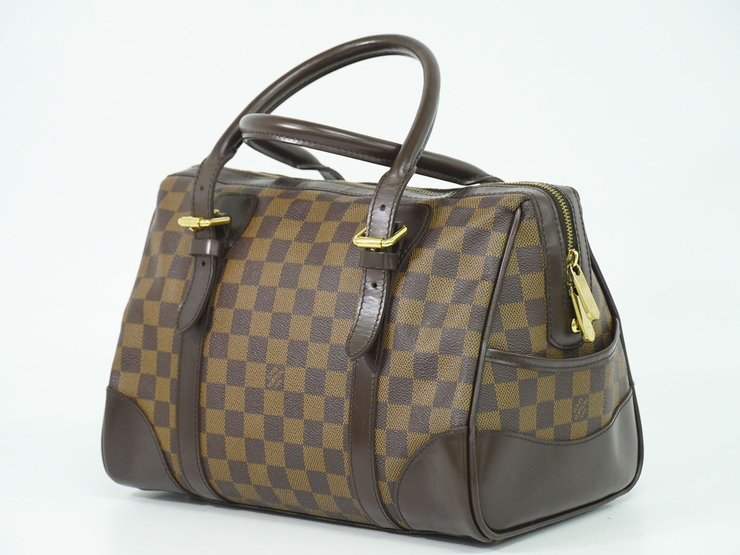 LOUIS VUITTON バークレー ダミエ エベヌ ハンドバッグ N52000