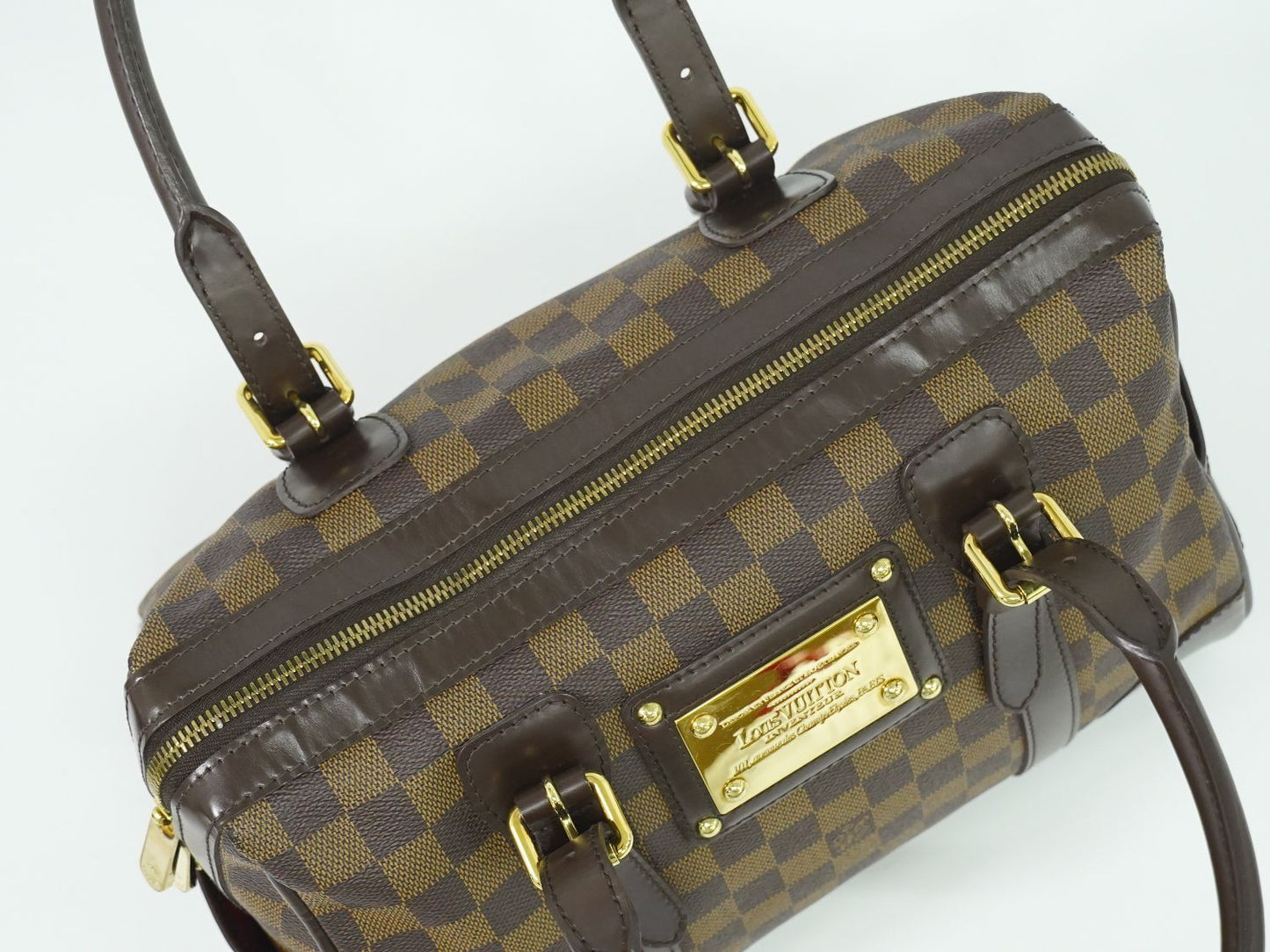 LOUIS VUITTON バークレー ダミエ エベヌ ハンドバッグ N52000