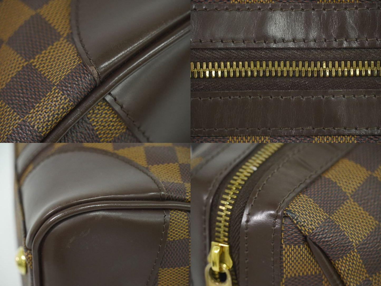 LOUIS VUITTON バークレー ダミエ エベヌ ハンドバッグ N52000