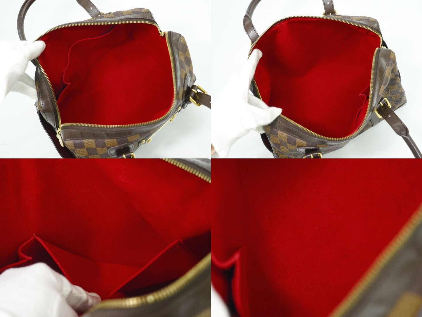 LOUIS VUITTON バークレー ダミエ エベヌ ハンドバッグ N52000