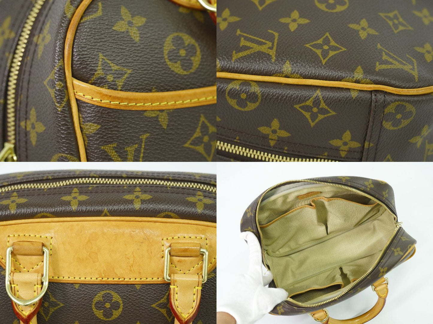 LOUIS VUITTON トゥルーヴィル モノグラム ハンドバッグ M42228