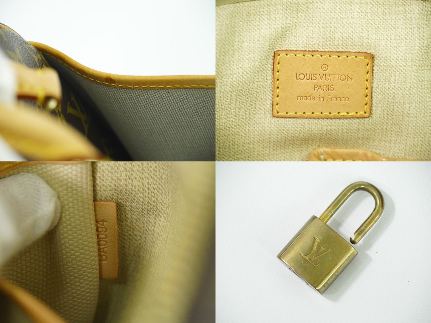 LOUIS VUITTON トゥルーヴィル モノグラム ハンドバッグ M42228