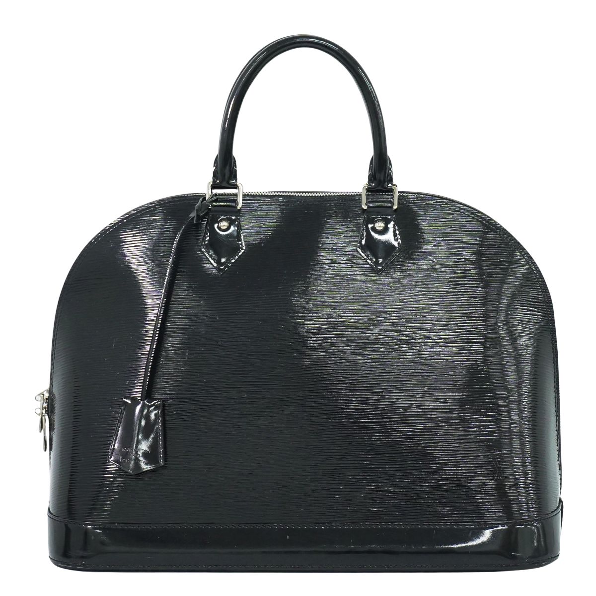 LOUIS VUITTON アルマ GM エピエレクトリック レザー ハンドバッグ ノワール M5289N