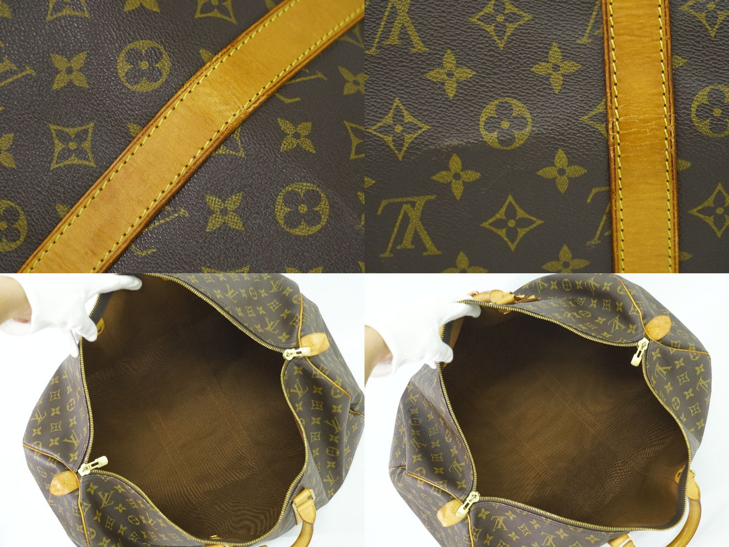 LOUIS VUITTON キーポル 55 モノグラム ボストンバッグ M41424