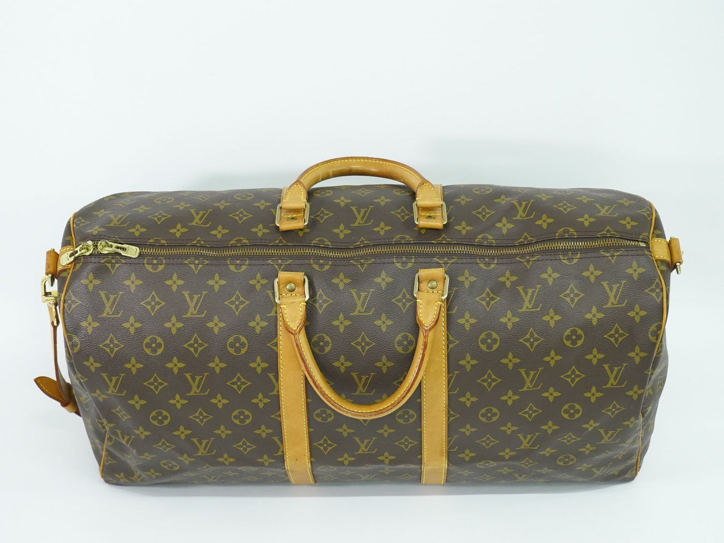 LOUIS VUITTON キーポルバンドリエール 55 モノグラム 2WAY ボストンバッグ M41414