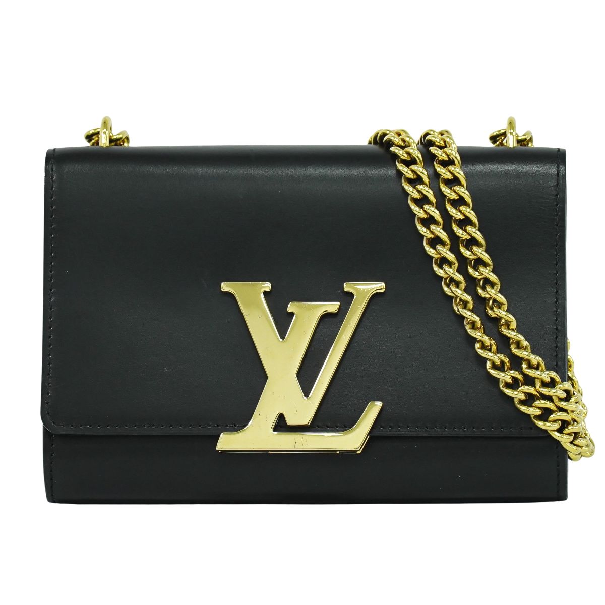 LOUIS VUITTON ポシェットルイーズ MM ショルダーバッグ ブラック M51033