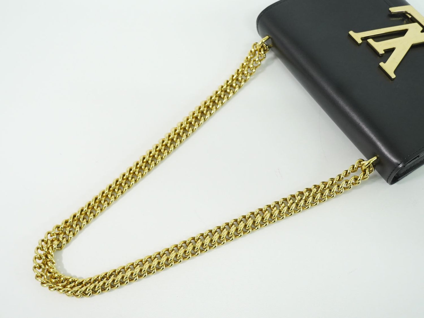 LOUIS VUITTON ポシェットルイーズ MM ショルダーバッグ ブラック M51033