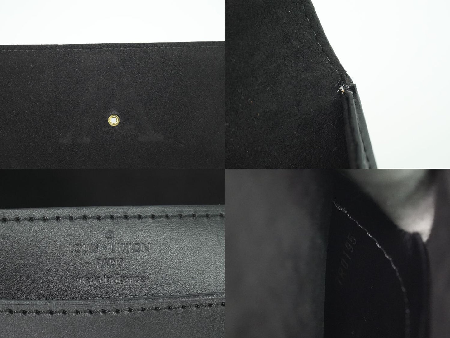 LOUIS VUITTON ポシェットルイーズ MM ショルダーバッグ ブラック M51033