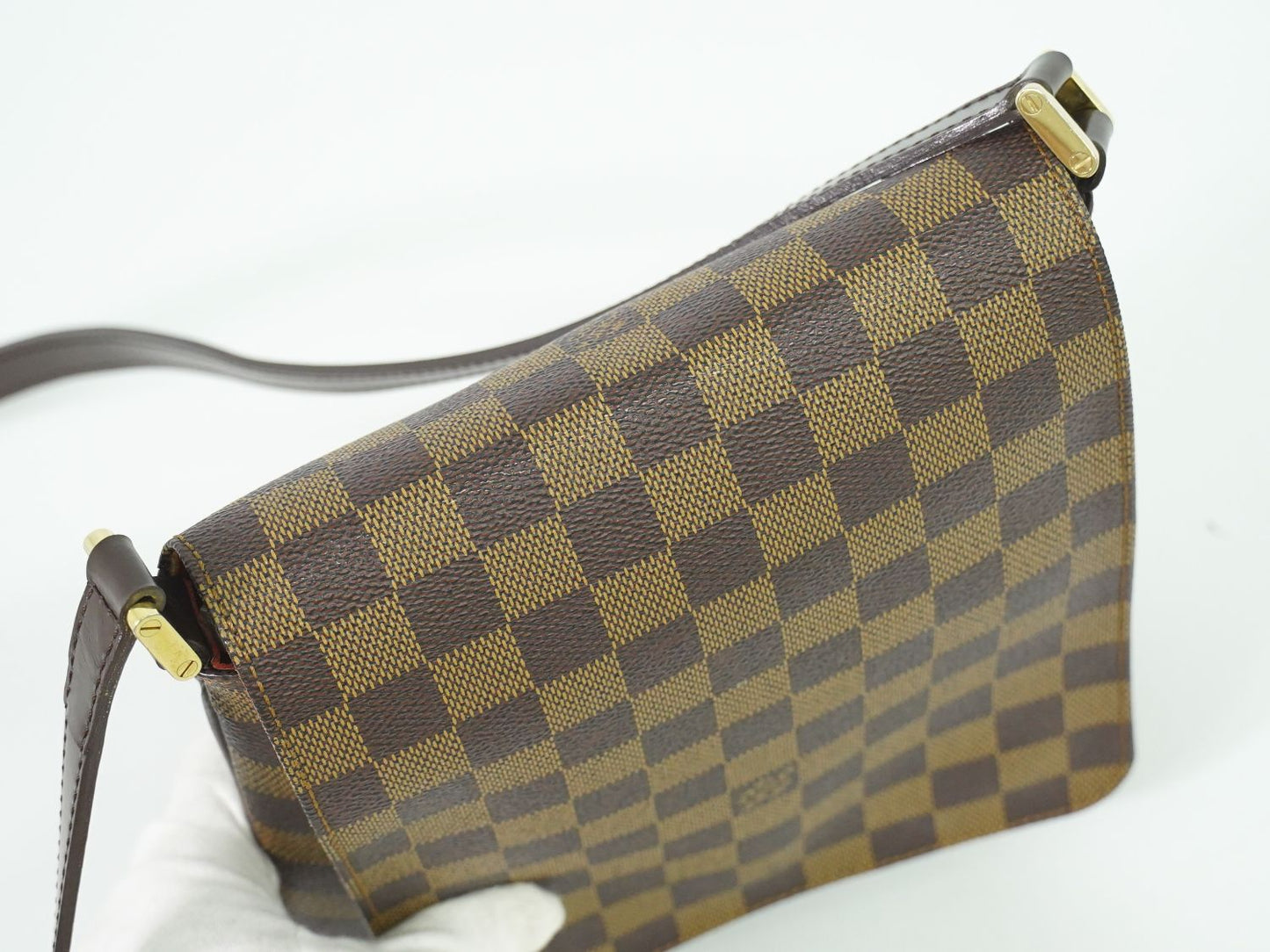 LOUIS VUITTON ミュゼット サルサ ロング ダミエ エベヌ ショルダーバッグ N51300