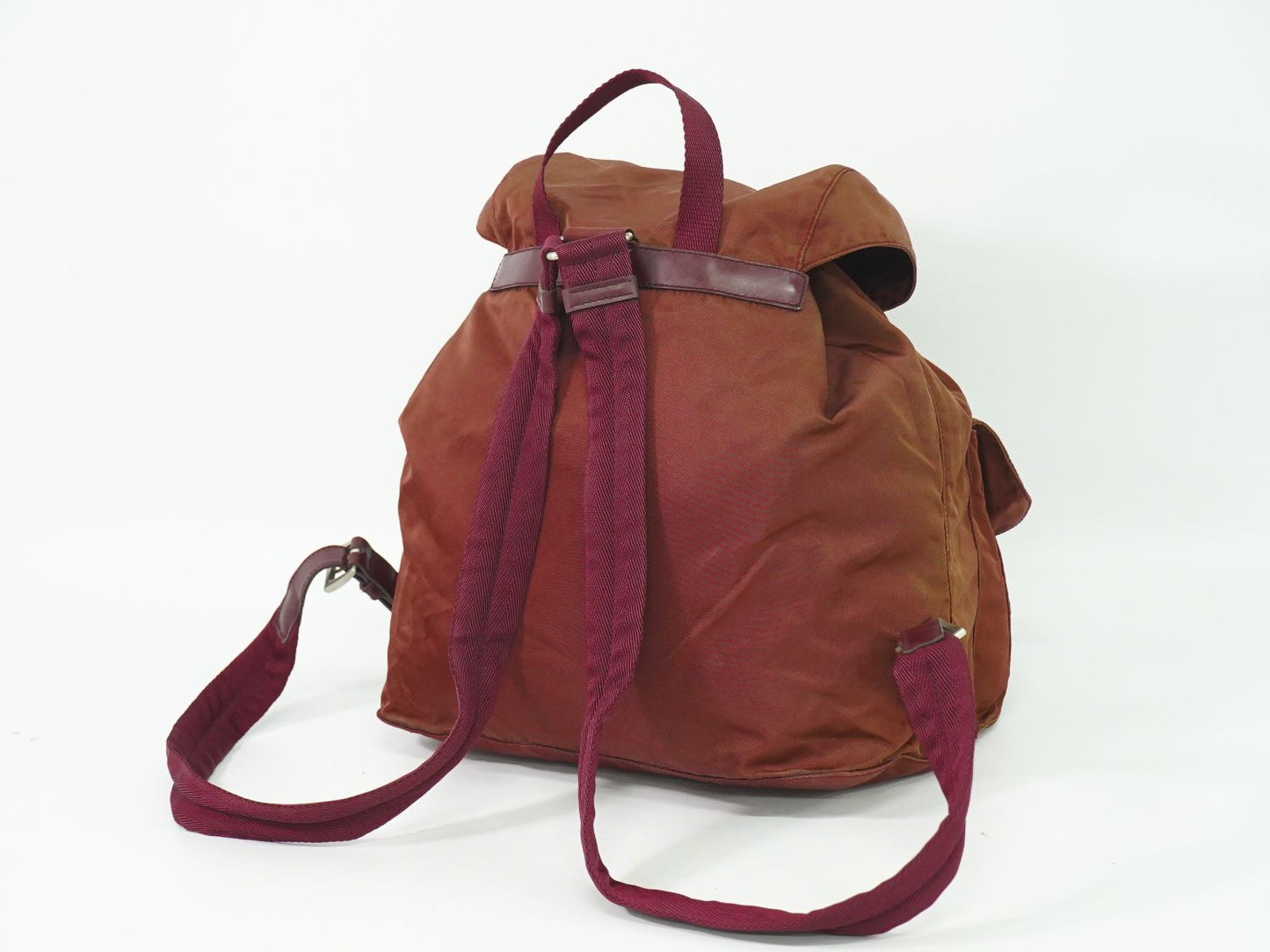 PRADA ヴェラ リュックサック ボルドー B2811