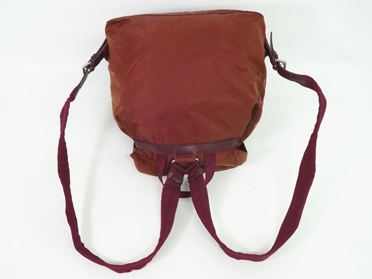 PRADA ヴェラ リュックサック ボルドー B2811