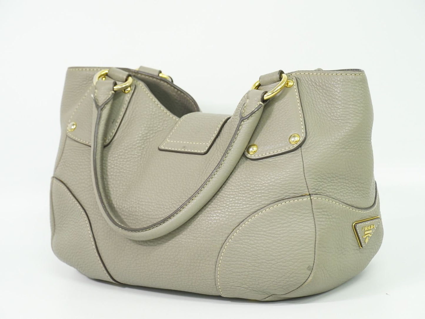 PRADA トートバッグ グレー