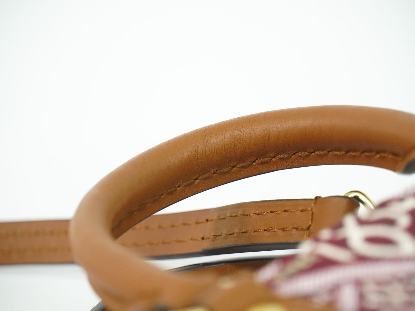 LOUIS VUITTON プティット サックプラ SINCE1854 モノグラム ジャガード ショルダーバッグ ボルドー M69846