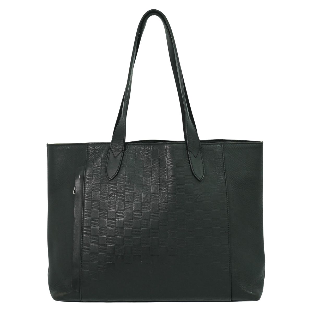 LOUIS VUITTON カバヴォワヤージュ ダミエ アンフィニ トートバッグ ブラック N41493