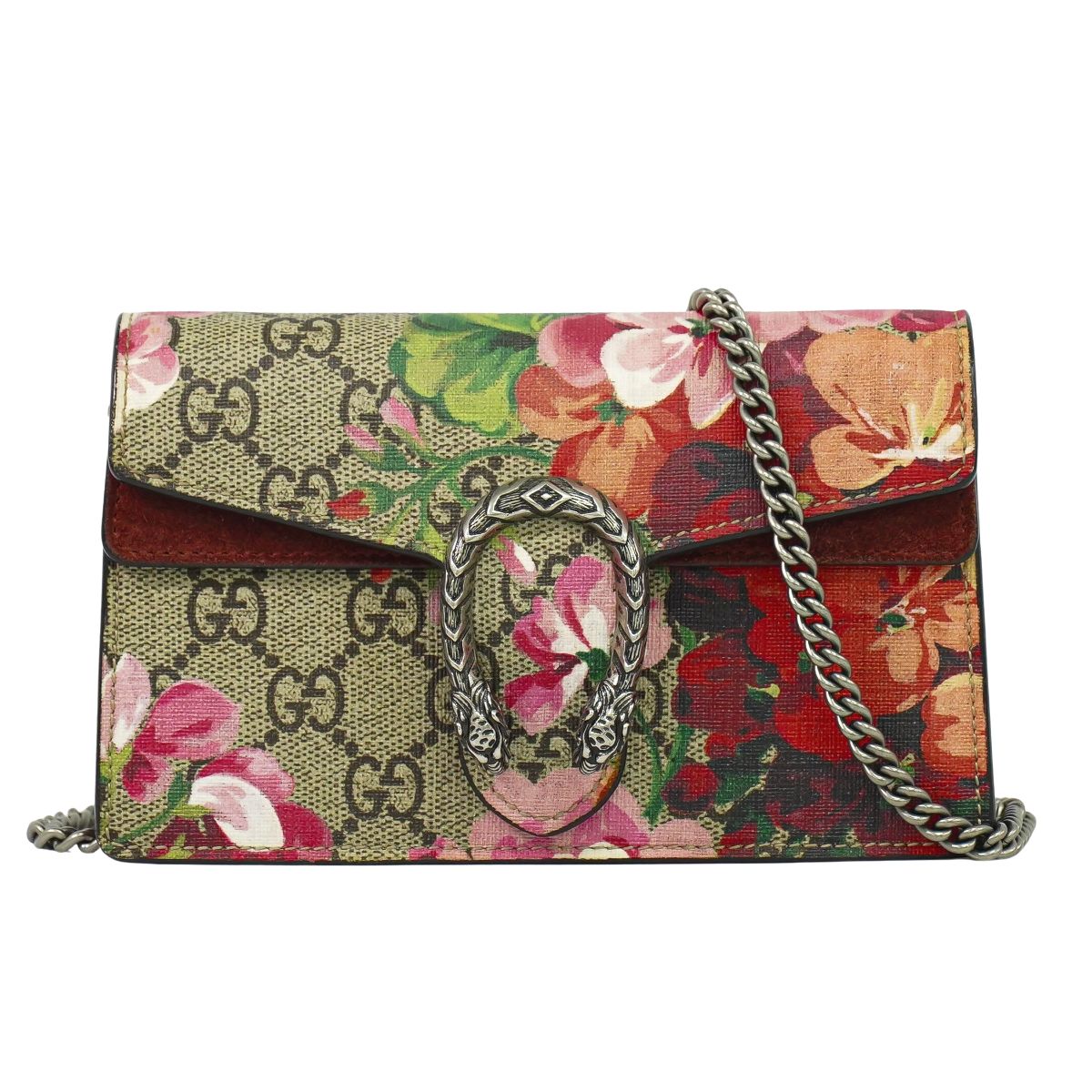 GUCCI ディオニュソス GGブルームス ショルダーバッグ ベージュ マルチカラー 476432