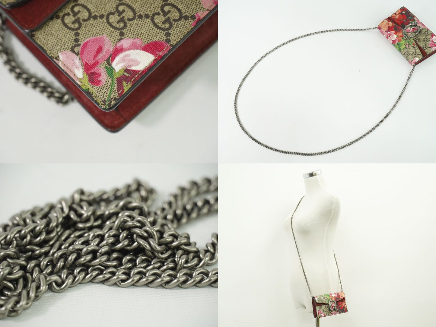 GUCCI ディオニュソス GGブルームス ショルダーバッグ ベージュ マルチカラー 476432