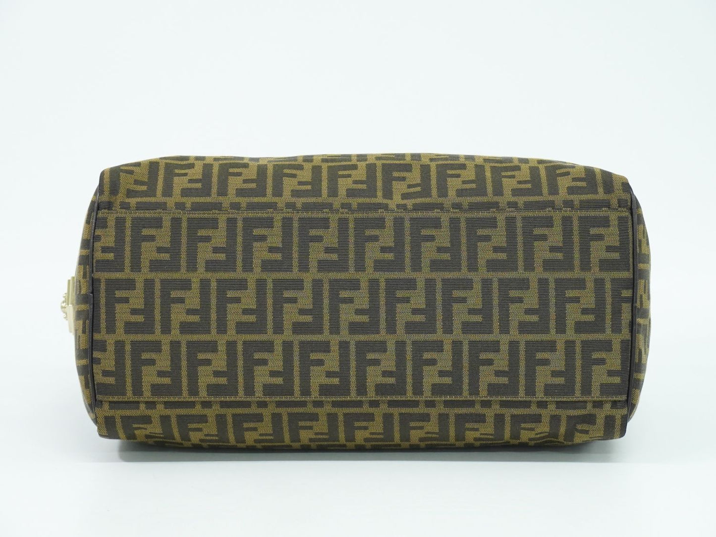 FENDI ズッカ ミニ ボストンバッグ ブラウン 8BL105