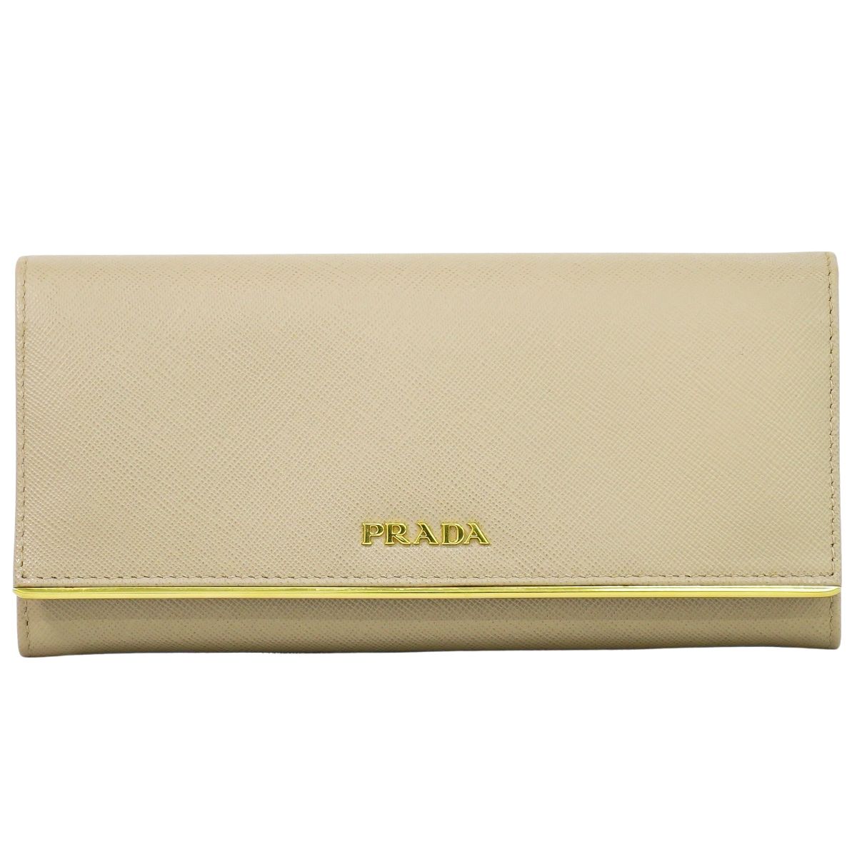 PRADA 長財布 ピンクベージュ