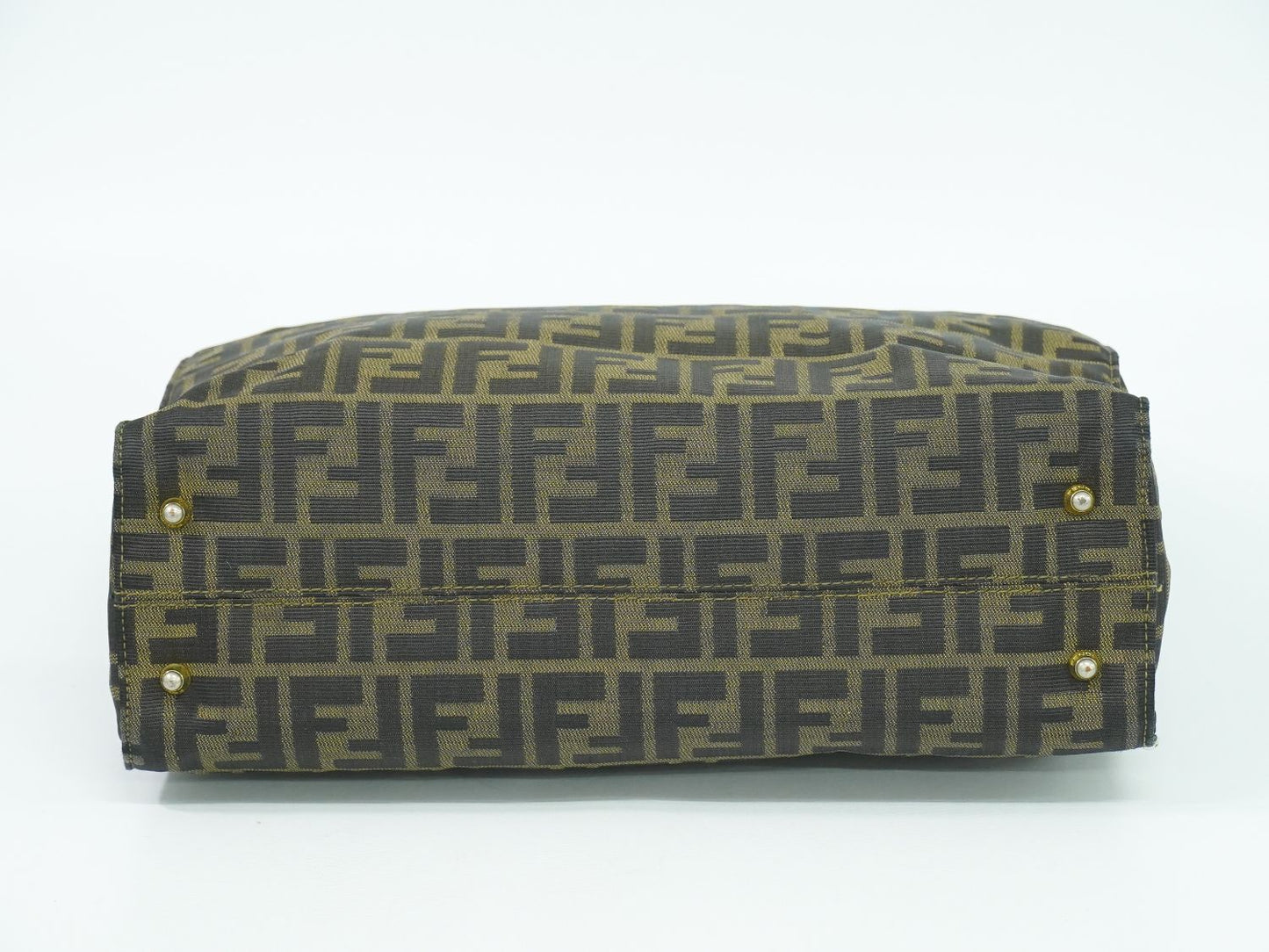FENDI ズッカ トートバッグ ブラウン