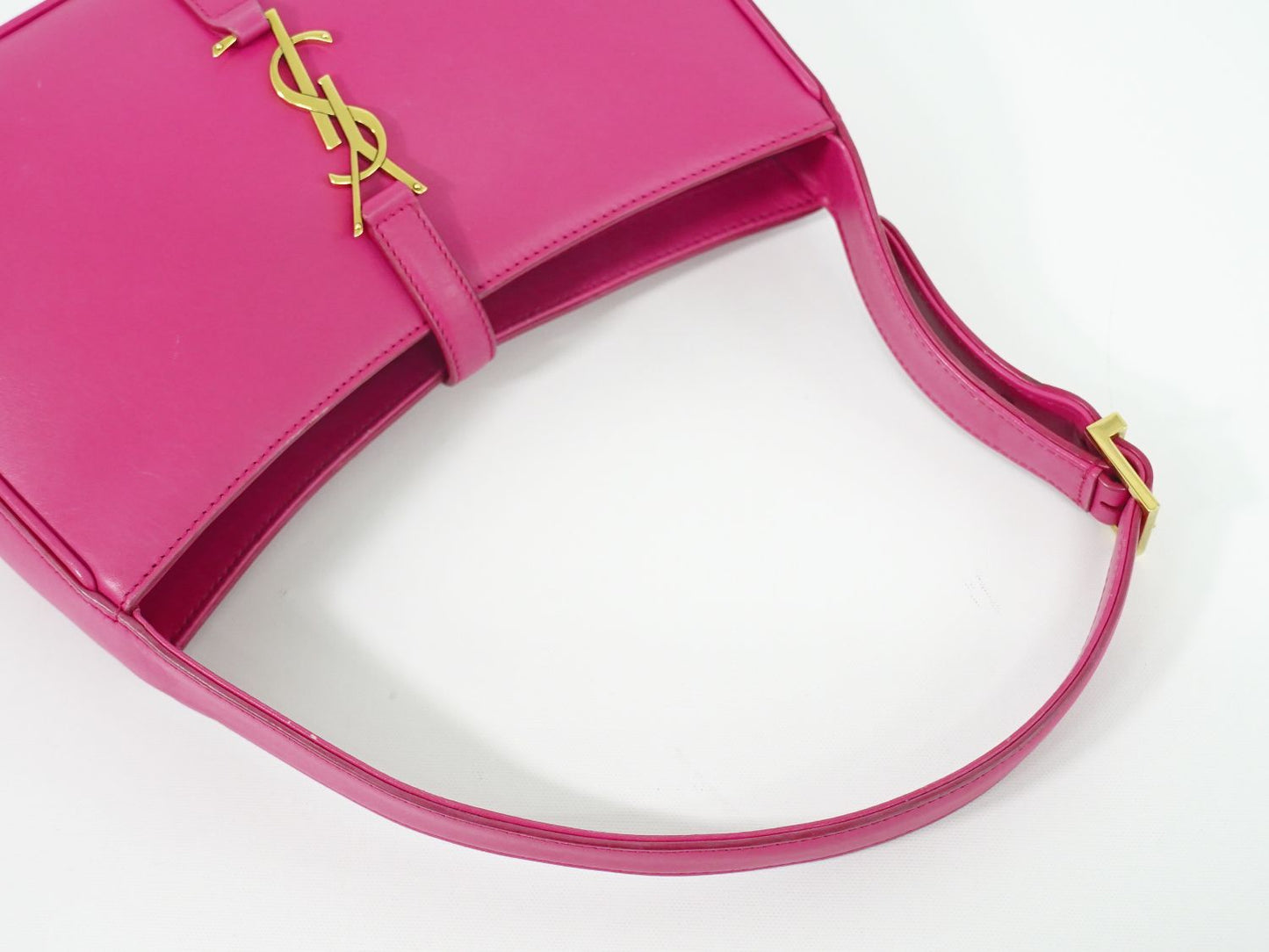 SAINT LAURENT ル サンカセット ショルダーバッグ ピンク 657228