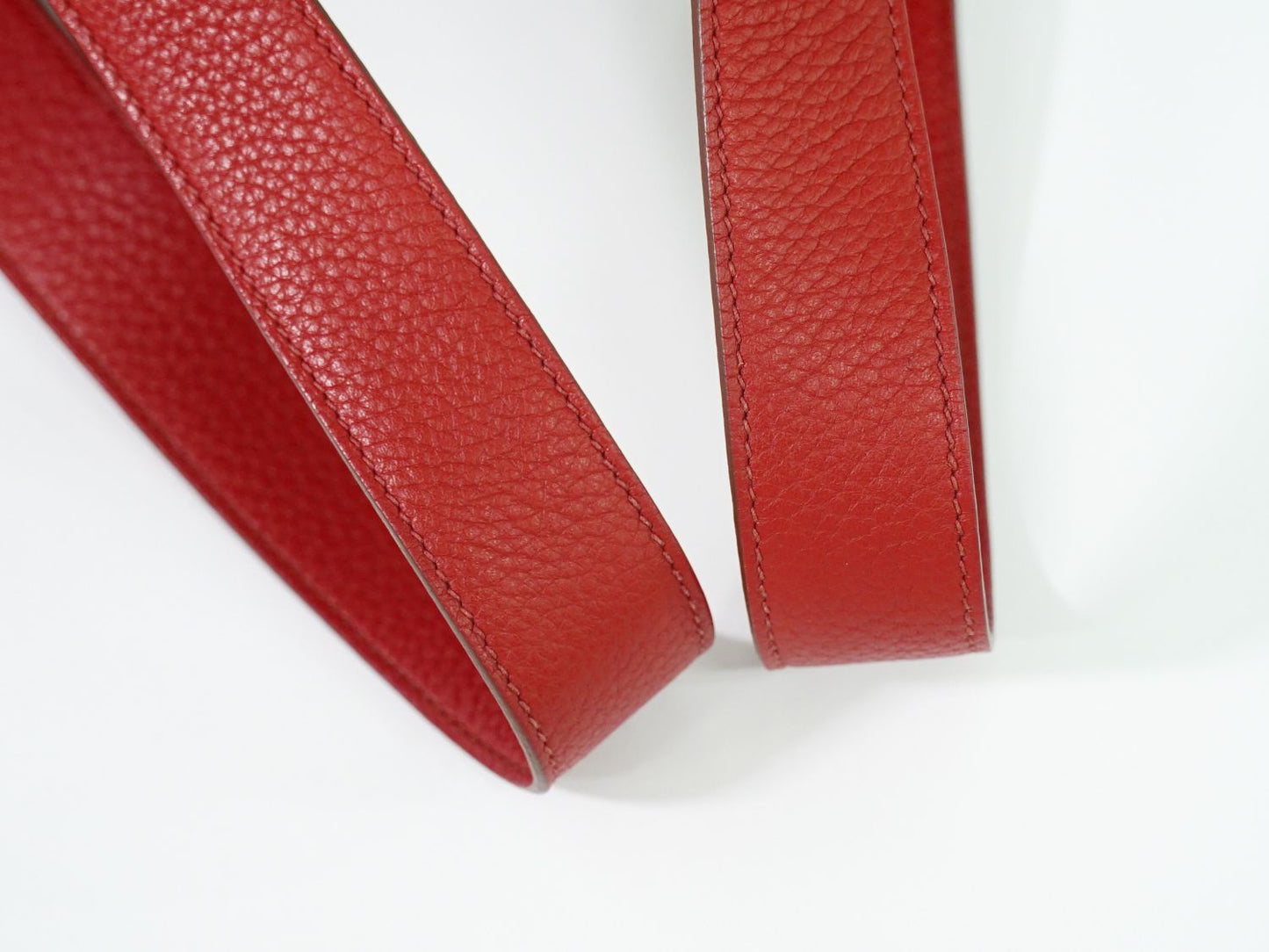 HERMES ピコタンロック GM ハンドバッグ □R刻 レッド